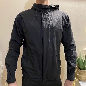 Helly Hansen Men’s Black Rain Jacket Coat Sz L